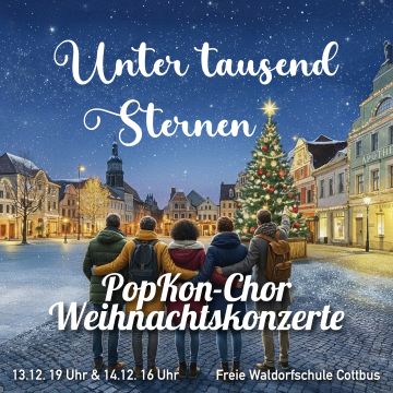 Tickets für WeihnachtsPopKonzert am 13.12.2025 - Karten kaufen